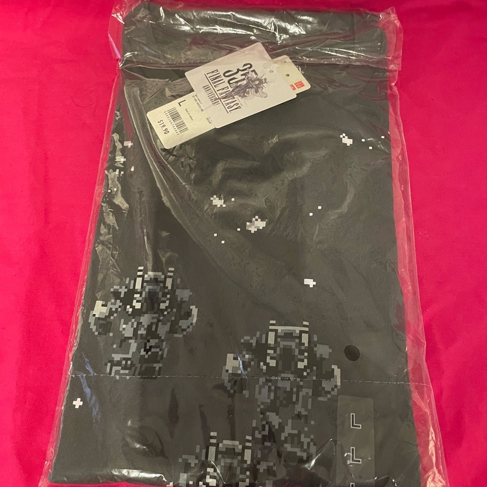 Final Fantasy VI 6 FF6 35th Anniversary Collab T Shirt Size L UNIQLO US Version